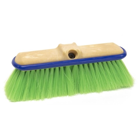 The Brush Man Wash Brush, 9 in Synthetic Block, Vinyl Bumper, 12PK TWB28